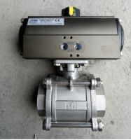 Van bi inox điều khiển khí nén