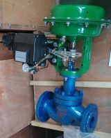 Van cầu gang điều khiển khí nén