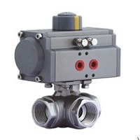 Van bi ba ngã điều khiển khí nén