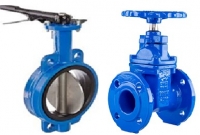 Sự khác nhau giữa van cổng và van bướm